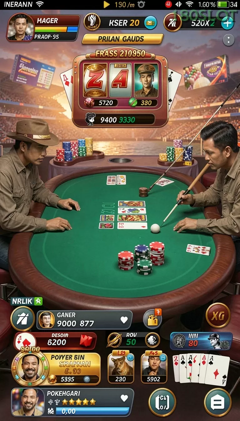 Cuplikan layar PETI4D — menu navigasi